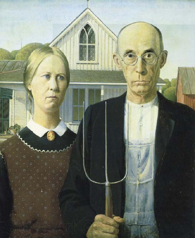 Grant Wood American Gothic